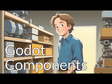 Godot Components - how to structure a game into manageable parts (Beginner/Intermediate