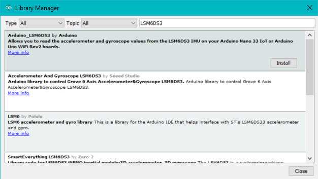 Arduino Library Manager