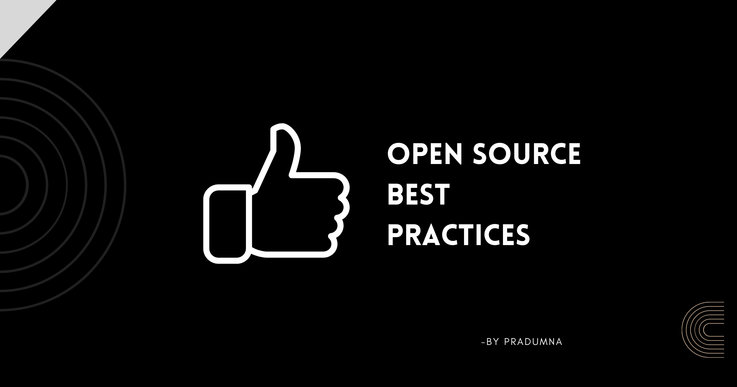 Open Source best practices