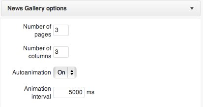 Article wrapper settings