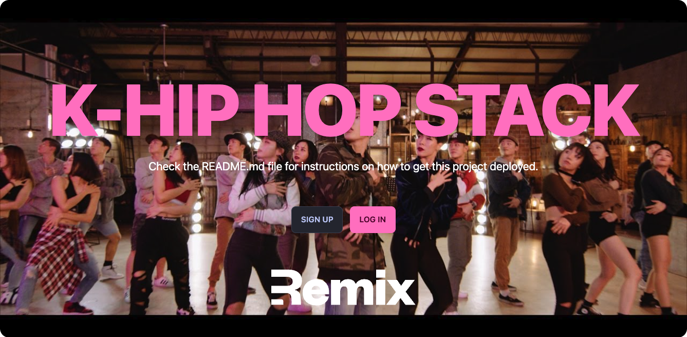 k-hip-pop stack site image