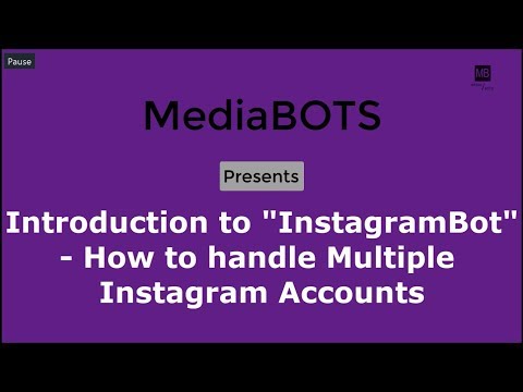 InstagramBot GUI For Windows - How to handle Multiple Instagram accounts [Tutorial]