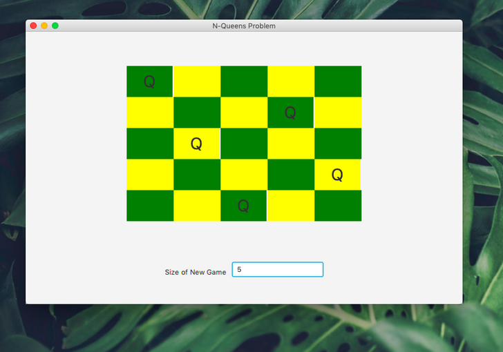 GitHub - mattbeiswenger/n-queens-java: ♟JavaFX GUI application that ...
