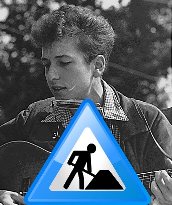 A picture of Bob Dylan