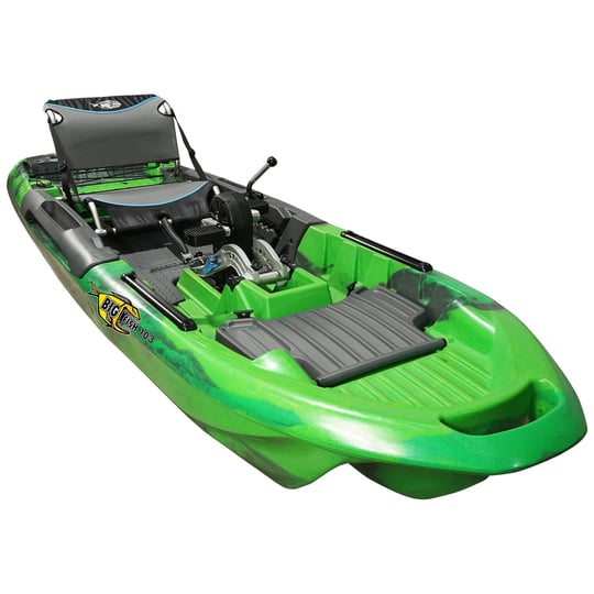 3-waters-big-fish-103-pedal-drive-fishing-kayak-green-camo-1