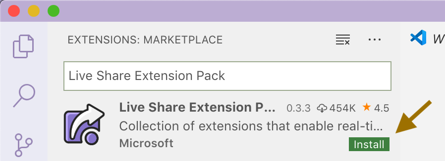 Live Share Extension