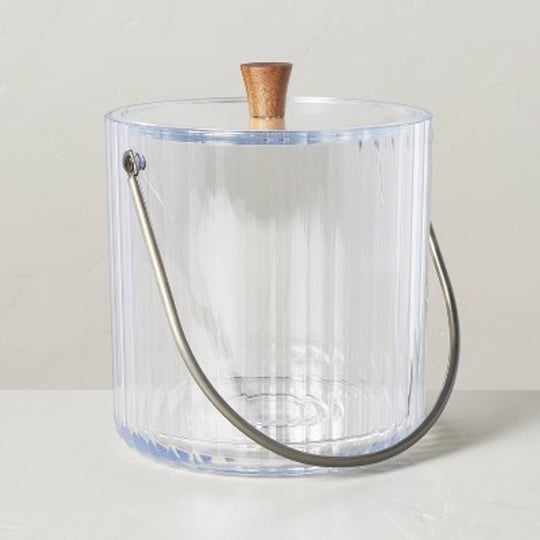 109oz-ribbed-clear-plastic-ice-bucket-hearth-hand-with-magnolia-1