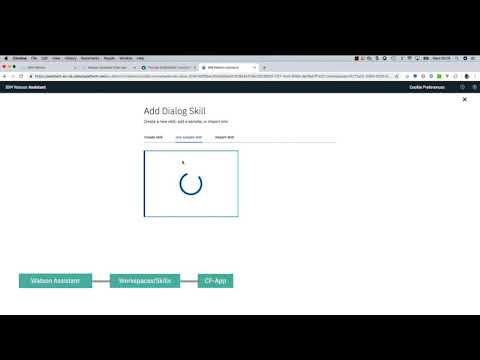 Setup Watson Assistant Starter Kit
