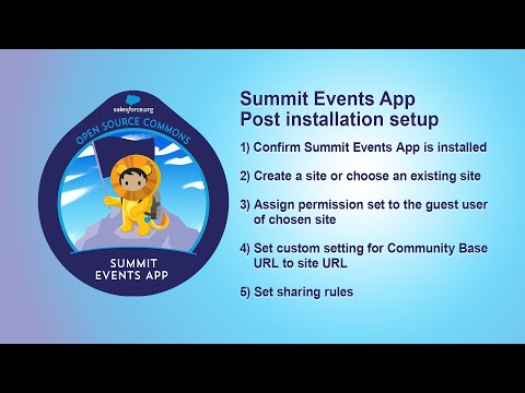 Summit Events Post Installation Video