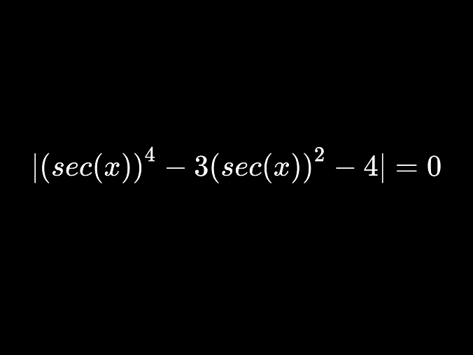 Trigonometry example