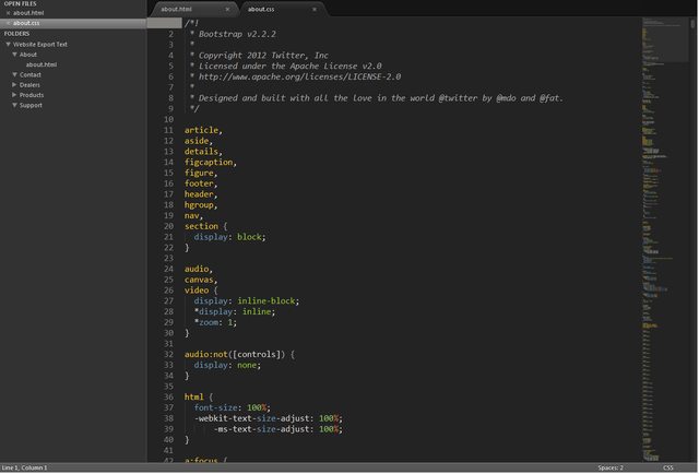 Modded Sublime 4 Text Theme