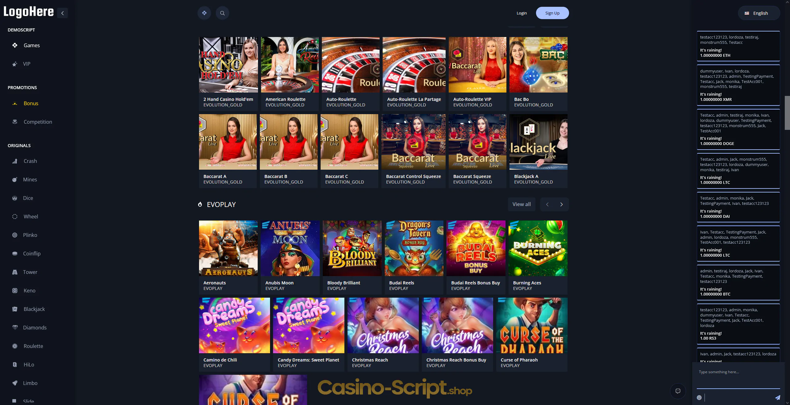 Best Crypto Casino Website source code