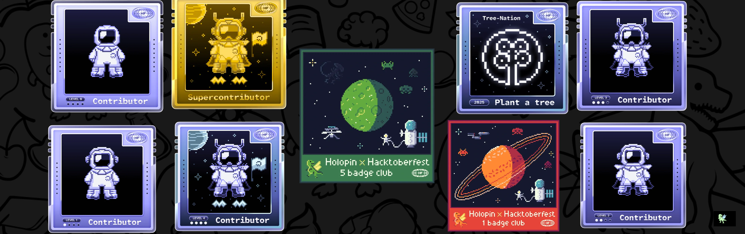 An image of @sohumvenkatadri7's Holopin badges, which is a link to view their full Holopin profile