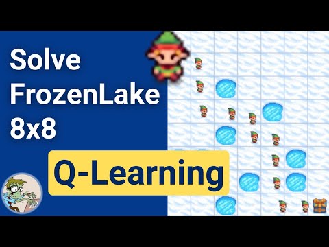 Solve FrozenLake-v1 8x8 with Q-Learning