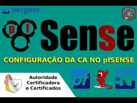 Configurando a CA do pfSense