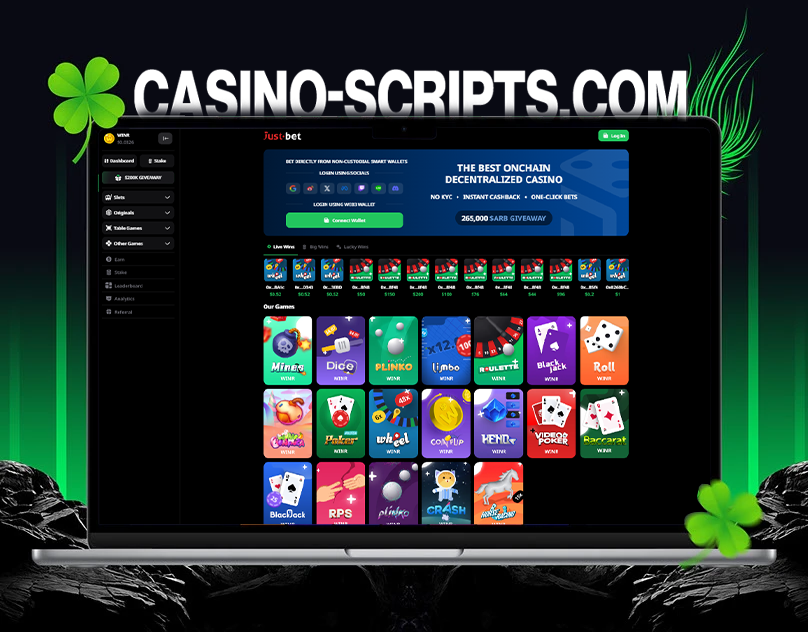 JustBet Casino Script