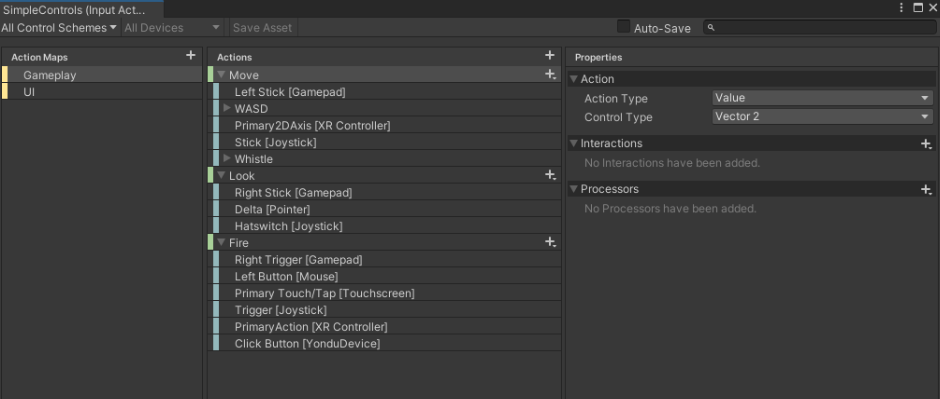 Input Action Asset Image