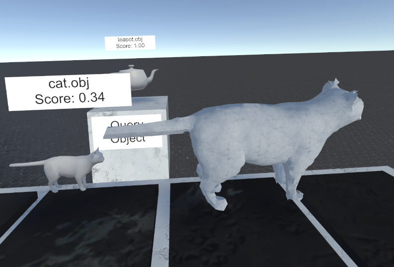 Voxelized Cat Model