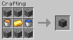 Cobblestone generator item crafting