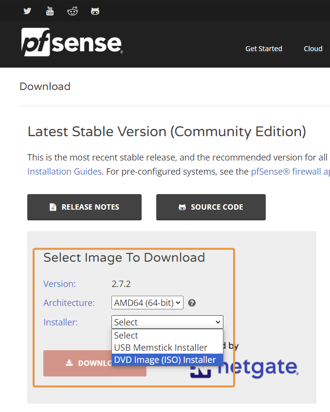 pfsense_download_page