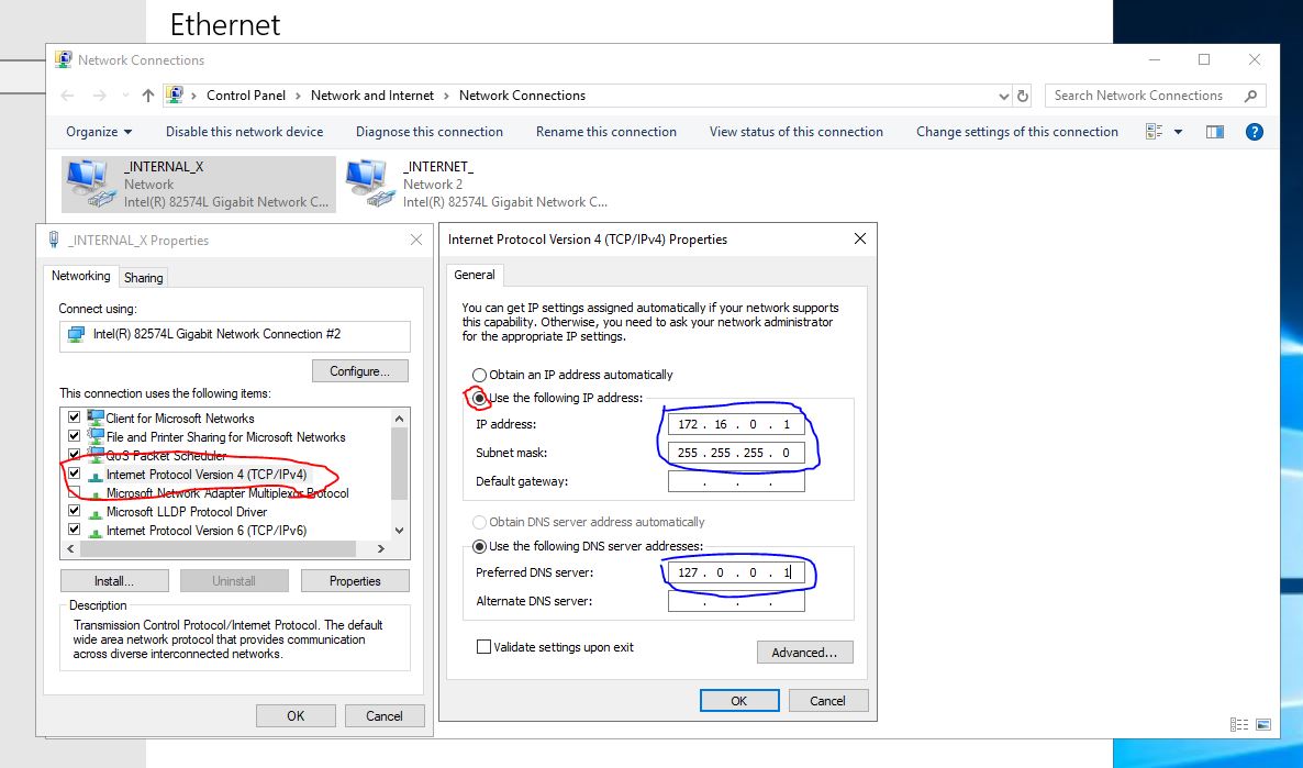 Configuring the Network