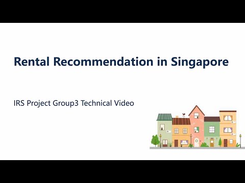 Rental Recommendation Systems in Singapore(Technical)