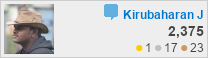 profile for Kirubaharan J at Stack Overflow, Q&A for professional and enthusiast programmers