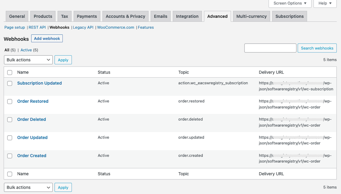 {eac}SoftwareRegistry WooCommerce Integration