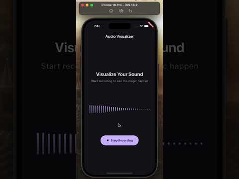 Audio Visualization Demo
