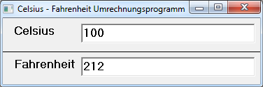 Celsius/Fahrenheit