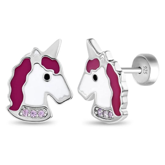 cz-colar-unicorn-kids-childrens-girls-earrings-safety-push-back-enamel-sterling-silver-at-in-season--1