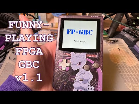 All Aftermarket Game Boy Color -- The Funnyplaying FPGA GBC (FP GBC HW v1.1)