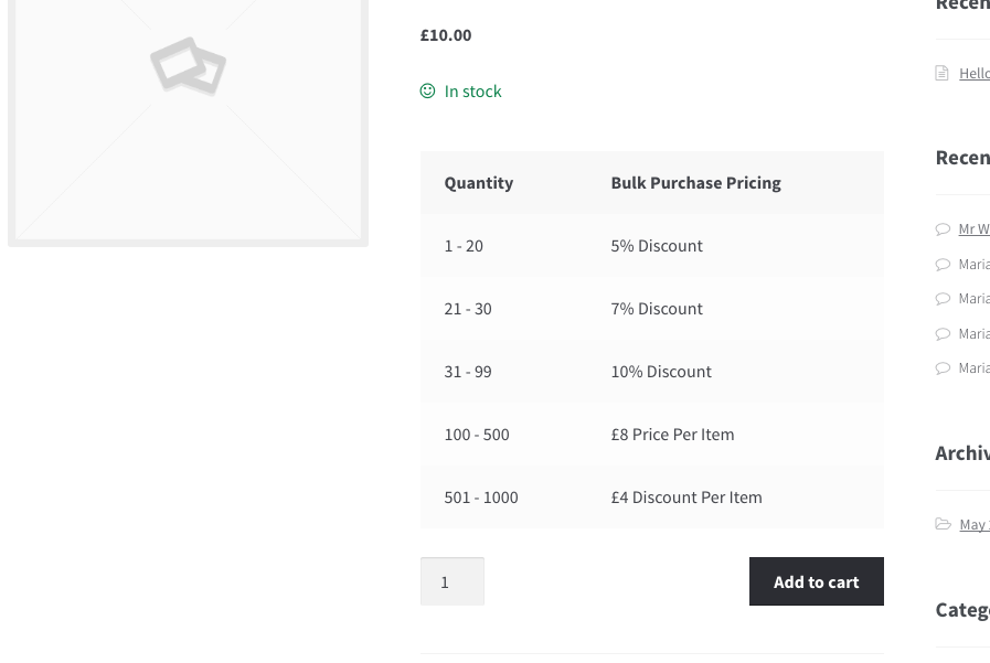 Image of Pricing Table