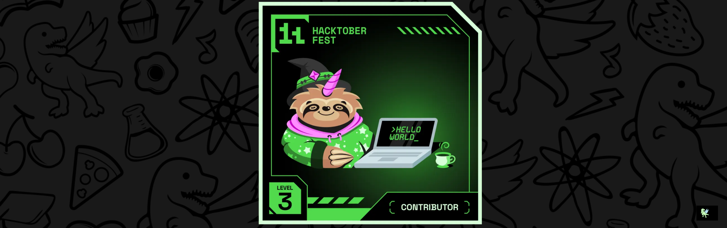 An image of @cleobnvntra's Holopin badges, which is a link to view their full Holopin profile