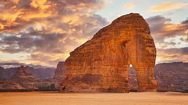 Elephant Rock, Al-Ula, Saudi Arabia (© Lubo Ivanko/Shutterstock)