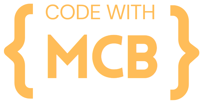 CodeWithMCB YouTube Channel