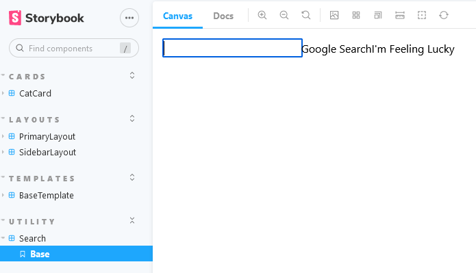 Search Component Step 01