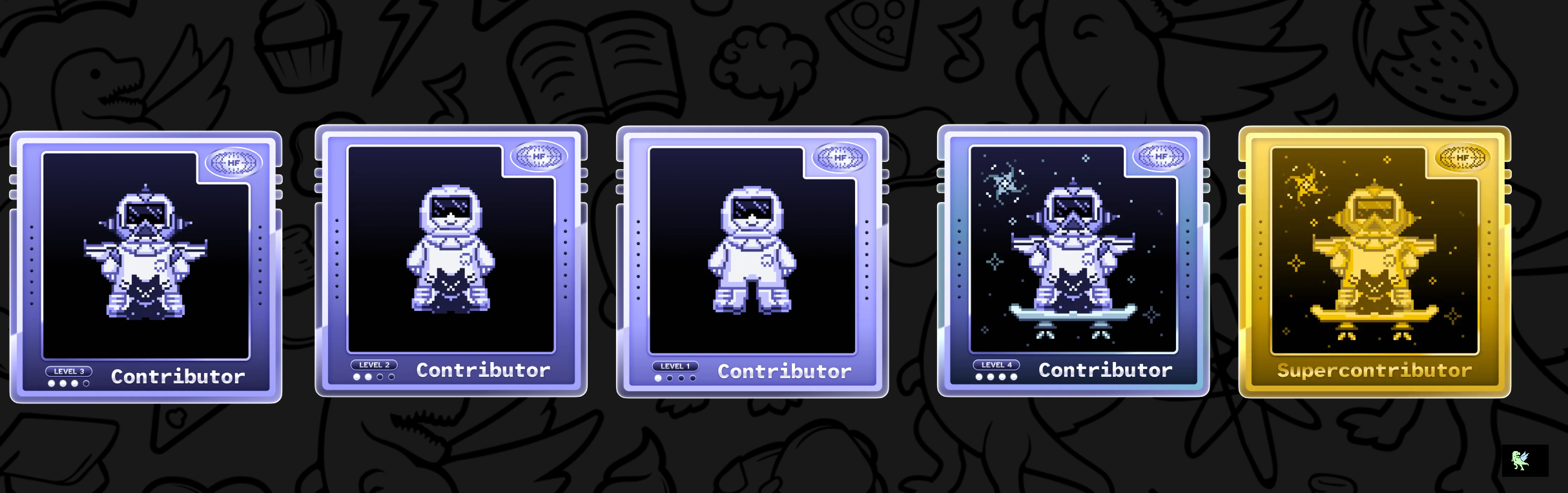 An image of @ziyaudheenms's Holopin badges, which is a link to view their full Holopin profile