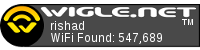 WiGLE Wardriving Stats