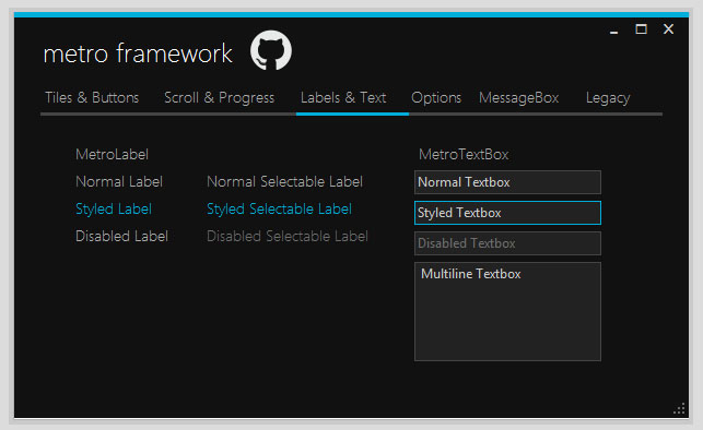 MetroFramework