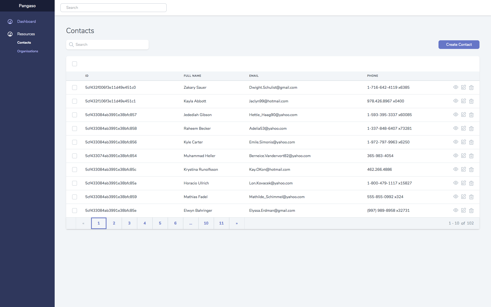 Lucent Dashboard