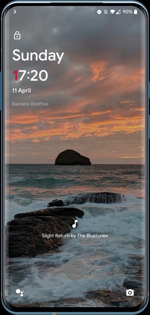 Ambient Music Mod on lock screen