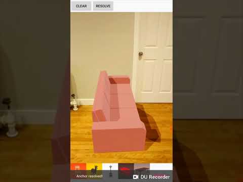 ARCore Based Android Augmented Reality Furniture App