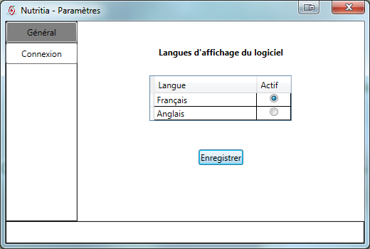 Changement de langues