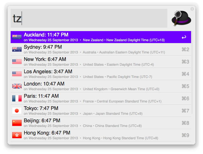 TimeZones Workflow