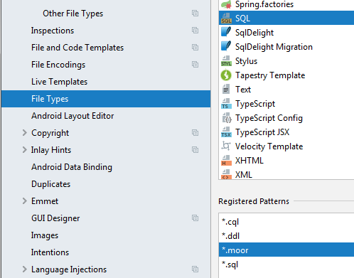 Recognized File Type