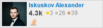 profile for Iskuskov Alexander on Stack Exchange, a network of free, community-driven Q&A sites