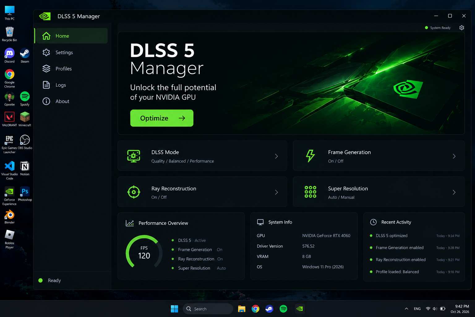 GitHub - LieutenantBless46/DLSS-5-Manager-Main: DLSS 5 Manager — A ...
