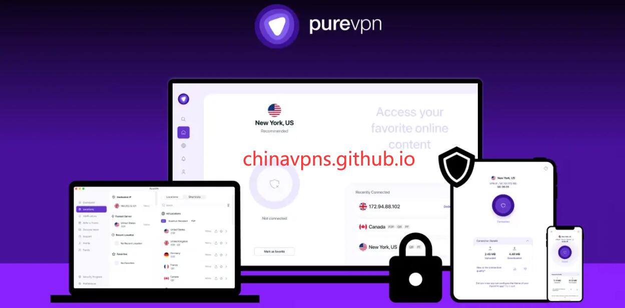 PureVPN Banner：科学上网指南，最好用的翻墙软件和翻墙VPN推荐