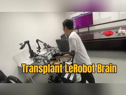 aloba_body_lerobot brain in simulation